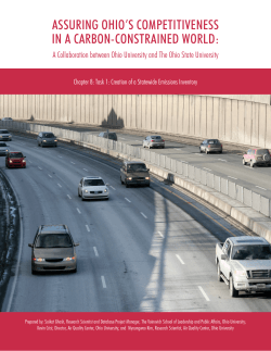 Creation of a Statewide Emissions Inventory