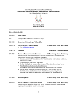 Full Schedule (download) - the Office of International Affairs