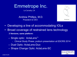 Emmetrope Inc.