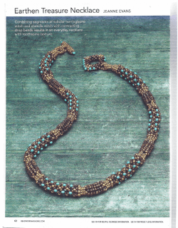 Earthen Treasure Necklace JEANNE EVANS