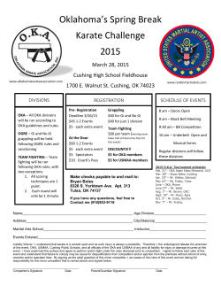 forms - Oklahoma Karate Association