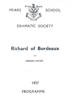 1957 Richard of Bordeaux