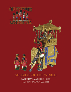 old toy soldier auctions usa: conditions of sale