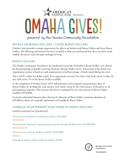 here - Omaha Community Foundation