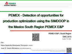 PEMEX E&P | South Region OMC 2015