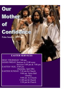 Msgr. Mark A. Campbell - Our Mother of Confidence