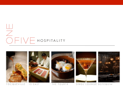 Private Events - One Five Hospitality