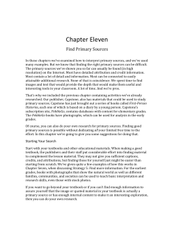 Chapter Eleven - OneHistory.org