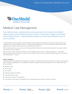 Medical Case Management
