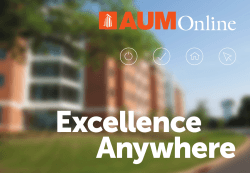 open the View Book - AUM Online - Auburn University at Montgomery