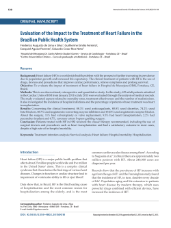 Evaluation of the Impact to the Treatment of Heart Failure in the