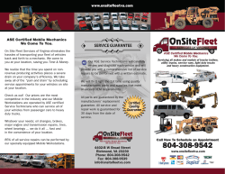 ASE Certified Mobile Mechanics We Come To You.