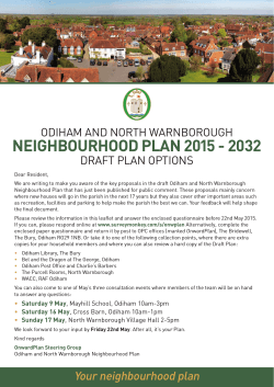 NEIGHBOURHOOD PLAN 2015 - 2032