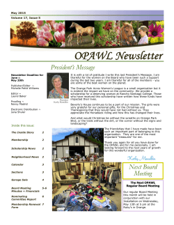 May2015 Newsletter.pub - Orange Park Acres Women`s League