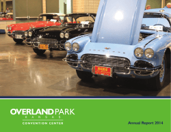 Annual Report 2014 - Overland Park Convention Center