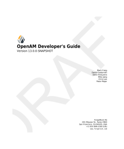 PDF Version - OpenAM