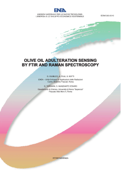 olive oil adulteration sensing by ftir and raman spectroscopy