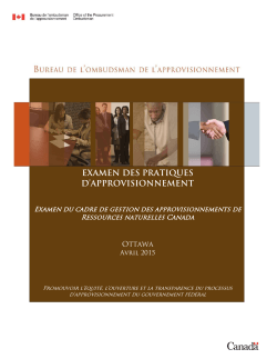 Version PDF (451Ko) - Bureau de l`ombudsman de l