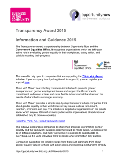 Transparency Award Information Guidance 2015