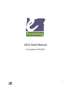 2015 Desk Manual - BuildingPermits.Oregon.gov
