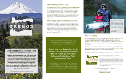 COLT LWCF E-version - Coalition of Oregon Land Trusts