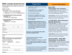 Registration Course Description