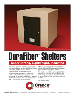 DuraFiber Shelters Flyer