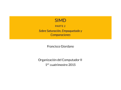 SIMD 2 - OrganizaciÃ³n del Computador II