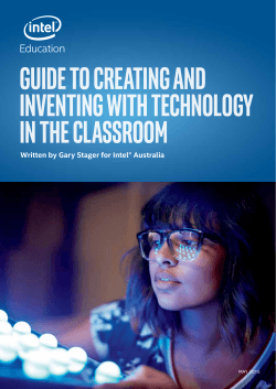 guide to creating and inventing with technology in the classroom