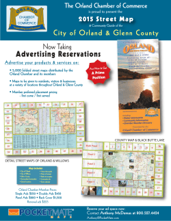 info! - Orland Area Chamber of Commerce