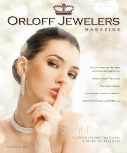 Check out the Orloff Jewelers Magazine