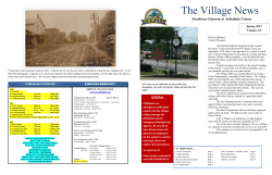 Newsletter - Orwell Village