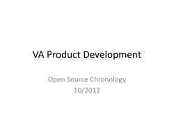 VA Product Development