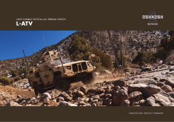 L-ATV Brochure - Oshkosh Defense