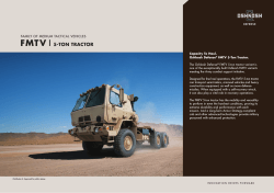 FMTV 5-Ton Tractor Product Sheet