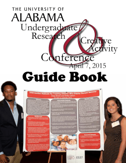 Printable PDF Version - The University of Alabama