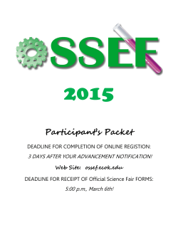 Participant`s Packet - ossef