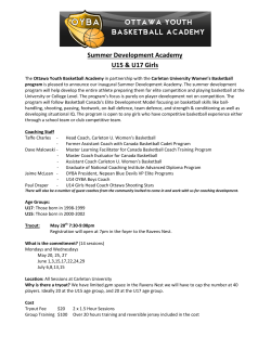 Registration PDF - Ottawa Shooting Stars Basketball Club