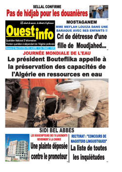 Dimanche 22 Mars 2015 - Ouest-info