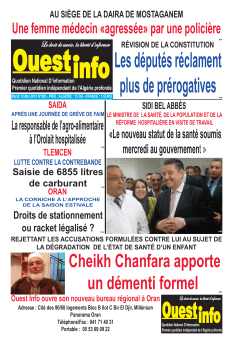 Mardi 12 Mai 2015 - Ouest-info