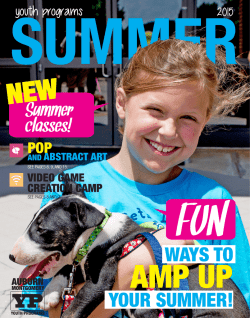 Summer classes! - Auburn University at Montgomery