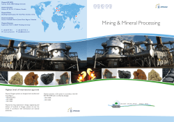 Mining & Mineral Processing