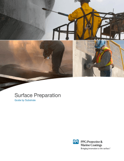 PPG PMC Surface Preparation Guidance