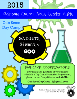 Rainbow Council Adult Leader Guide
