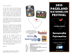 here - Pageland Watermelon Festival