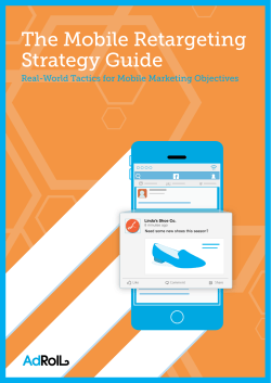 The Mobile Retargeting Strategy Guide