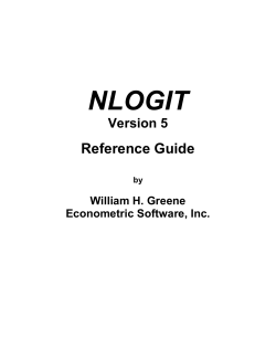 Â© 2000 Econometric Software, Inc
