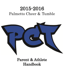 2015 Parent/Athlete Handbook