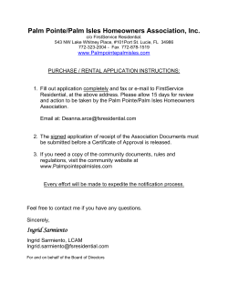 Purchase / Lease Application