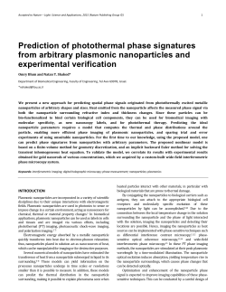 Prediction of photothermal phase signatures from arbitrary